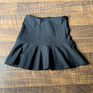Guess Los Angeles Black Flare Skirt